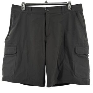 Orvis Cargo Shorts Mens 38 Black Outdoor Golf Performance Lightweight 9 Inseam